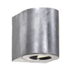 Nordlux Canto 2 Wandleuchte Stahl Silber Up & Down 10.6 W 500lm - 830 