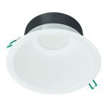 Philips LED Deckenstrahler Coreline DN142B Aluminium Weiß 11W 1200lm 60D - 830  | Ausschnitt 155mm - IP20 - Dimmbar - Weiß Reflektor
