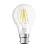 Ledvance Classic Performance LED Glühbirne B22d Birne Fadenlampe Klar 7W 806lm - 827 Extra Warmweiß | Dimmbar - Ersatz für 60W