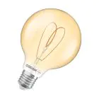 Osram Vintage 1906 LED E27 Globe Fadenlampe Gold 8W 806lm - 922  | Höchste Farbwiedergabe - Dimmbar - Ersatz Für 60W
