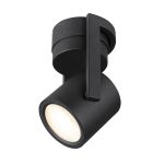 SLV Oculus Mur et Plafonnier Aluminium Noir 11W 780lm - 920-930 Dim To Warm | Meilleur Rendu De Couleur - Dimmable 