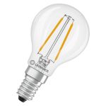 Ledvance Classic LED E14 Poire Filament Claire 1.8W 250lm - 827 Blanc Très Chaud | Remplacement 25W