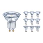 Lot 10x Ledvance Performance Spot LED Réflecteur GU10 PAR16 4.3W 350lm 120D - 830  | Remplacement 30W