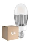 Lot 6x Ledvance LED Ampoule HQL LED P E40 41W 5400lm - 827 Blanc Très Chaud | Remplacement 125W