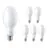 Lot 6x Philips TrueForce Core LED E27 HPL/SON Dépolie 18W 3000lm 300D - 830  | Remplacement 80W