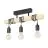 Eglo Plafonnier Townshend Échantillon Bois Noir Brun | IP20 - Convient pour 3x E27 