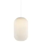 Nordlux Milford 20 Suspension Luminaire Verre Blanc | Convient pour 1x E27