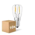 Lot 10x Ledvance Spécial LED E14 T26 Filament Claire 1.3W 110lm - 827 Blanc Très Chaud | Remplacement 12W