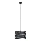 Eglo Suspension Luminaire Cremella Échantillon Noir | Convient pour E27
