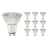 Lot 10x Spot LED GU10 PAR16 4W 345lm 36D - 927 Blanc Très Chaud | Meilleur rendu des couleurs - Dimmable - Équivalent 50W