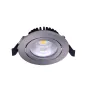 LED inclinable Spot Argent 6W 550lm - 930 | Diamètre 75mm - IP54 - Meilleur rendu de couleur 